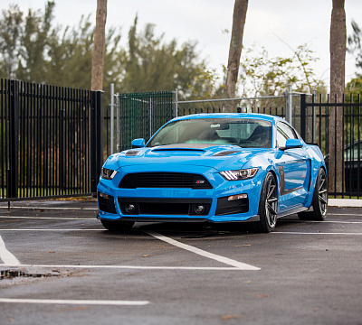 Фото дисков Vossen VFS-10 на Ford Mustang VI