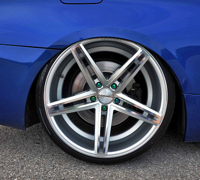 Фото дисков Vossen CV5 на BMW 3/M3 (F3x/F80)
