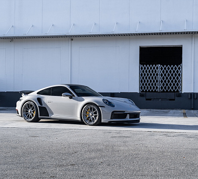 Фото дисков Strasse Wheels SV5 Deep Concave Duoblock на Porsche 911 VIII