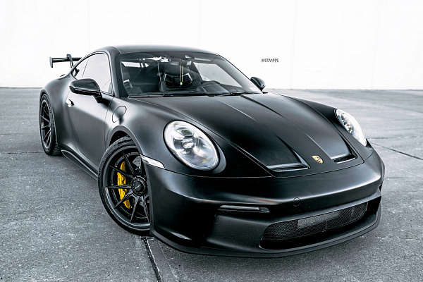 Фото дисков Savini SV10 Черный сатин на Porsche 911 VIII