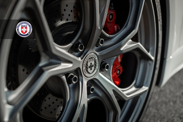 Фото дисков HRE P111SC Сатиновый тонированный лак на Porsche Cayman II
