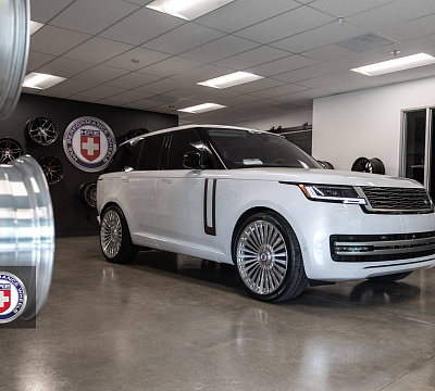 Фото дисков HRE L103M на Land Rover Range Rover III