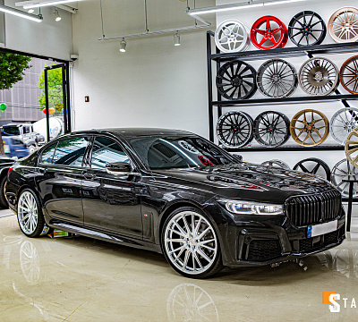 Фото дисков Vossen HF-4T на BMW 7 (G11/G12)