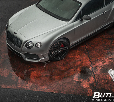 Фото дисков Vossen HF-1 на Bentley Continental GT II