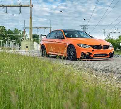 Фото дисков HRE RC103 на BMW 3/M3 (F3x/F80)