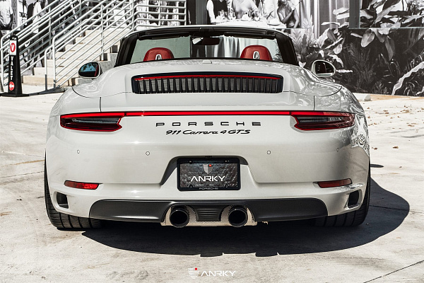 Фото дисков Anrky S3-X3 Черный сатин на Porsche 911 VII