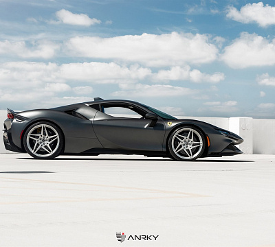 Фото дисков Anrky S1-X3 на Ferrari SF90