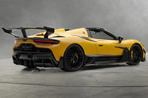 Фото дисков Mansory FV.5 Черный глянец на Maserati MC20