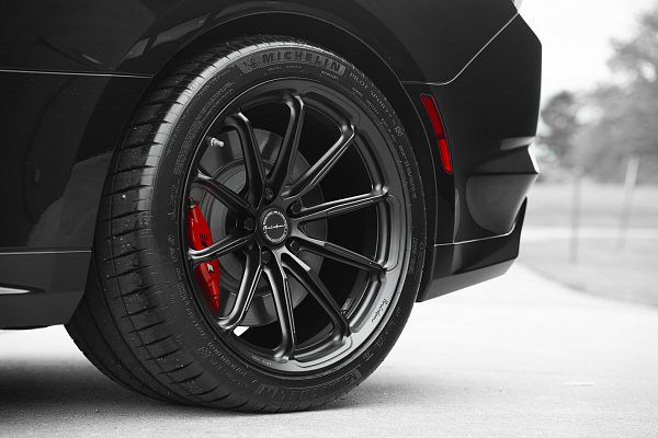 Фото дисков Brixton Forged R11-RS Черный сатин на Chevrolet Camaro VI