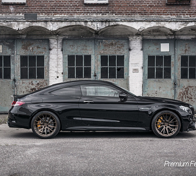 Фото дисков Vossen HF-4T на Mercedes-Benz C-Class (W205)