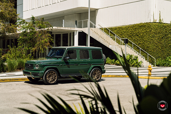 Фото дисков Vossen S21-02 Сатиновая бронза на Mercedes-Benz G-Class III
