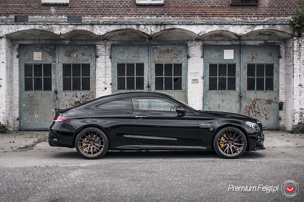Фото дисков Vossen HF-4T Сатиновая бронза на Mercedes-Benz C-Class (W205)