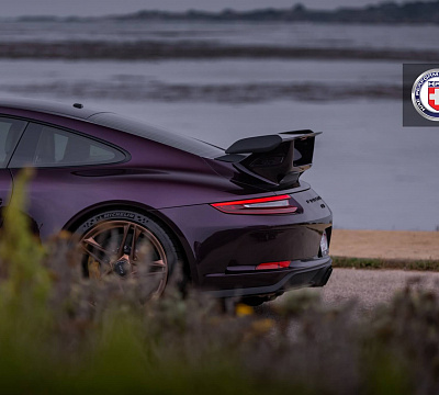 Фото дисков HRE P207 на Porsche 911 VII