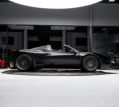 Фото дисков Brixton Forged TR10 AERO1 на Ferrari 458