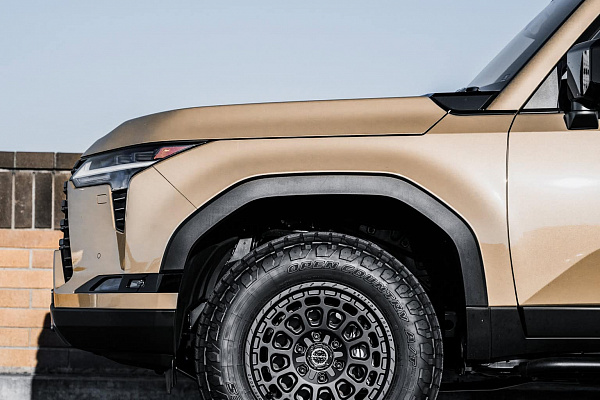 Фото дисков Brixton Forged BX05-M Черный сатин на Lexus GX III