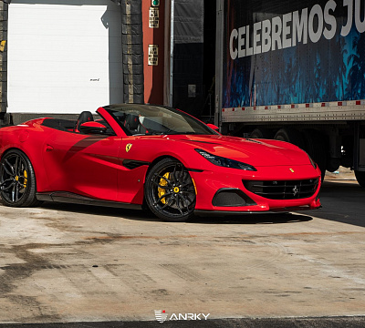 Фото дисков Anrky AN11 на Ferrari Portofino