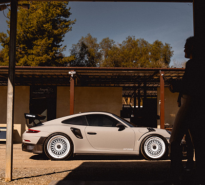Фото дисков Brixton Forged TR20 на Porsche 911 VII