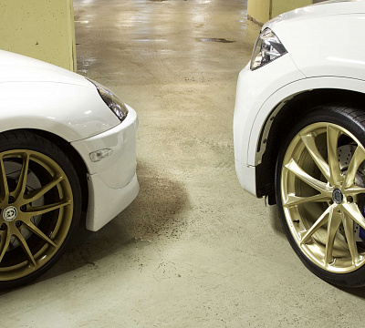 Фото дисков HRE P204 на BMW X6/X6 M (F16/F86)