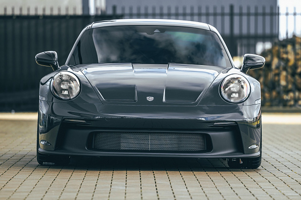 Фото дисков Brixton Forged CM5-R Черный сатин на Porsche 911 VIII