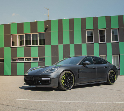 Фото дисков Vossen HF-2 на Porsche Panamera II