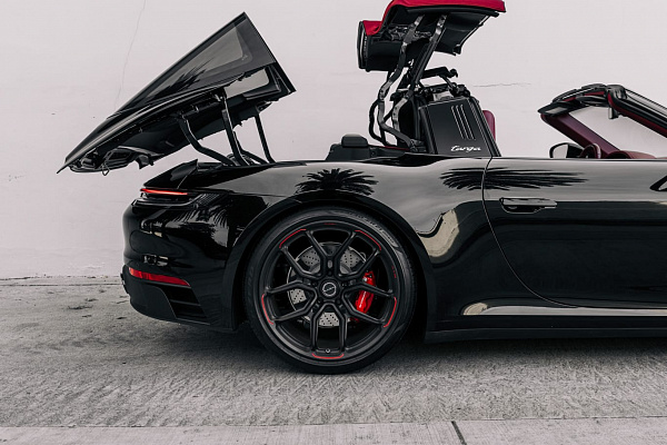 Фото дисков Brixton Forged CM5-RS Черный матовый на Porsche 911 VIII