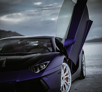 Фото дисков Brixton Forged PF10 на Lamborghini Aventador