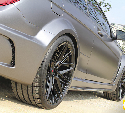 Фото дисков Vossen EVO-5 на Mercedes-Benz C-Class (W204)