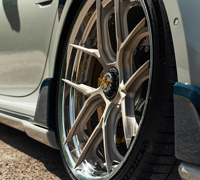 Фото дисков HRE S101SC на Porsche 911 VIII
