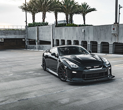 Фото дисков Vossen EVO-2R на Nissan GT-R