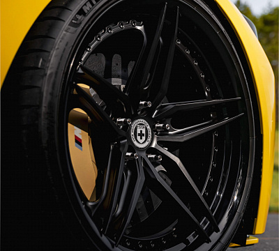 Фото дисков HRE S107SC на BMW 4/M4 (F32/F82)