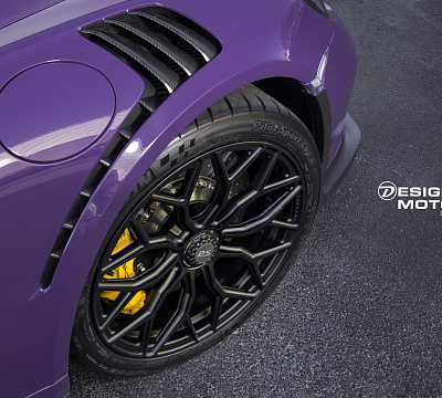 Фото дисков Vossen S17-01 на Porsche 911 VII