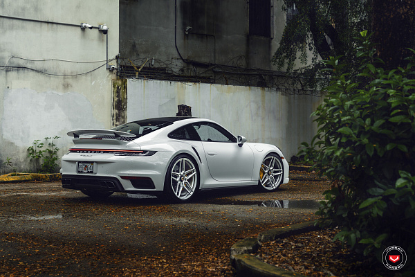 Фото дисков Vossen EVO-1R Глянцевый лак на Porsche 911 VIII