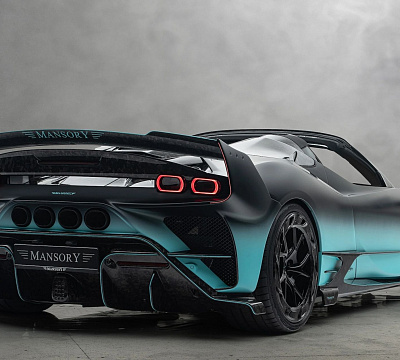 Фото дисков Mansory YT.5 на Ferrari SF90