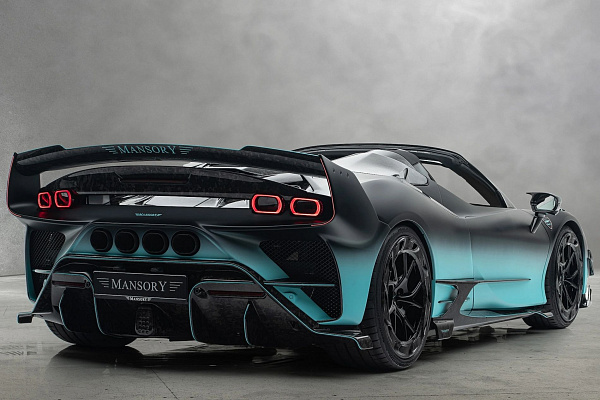 Фото дисков Mansory YT.5 Черный глянец на Ferrari SF90