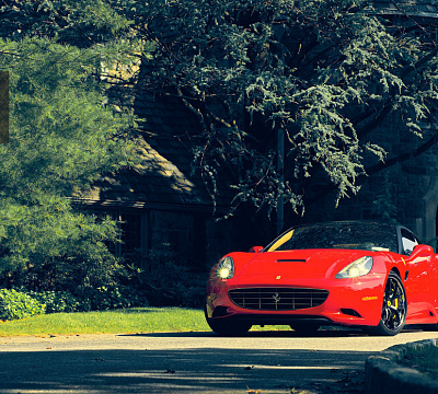 Фото дисков HRE S101 на Ferrari California