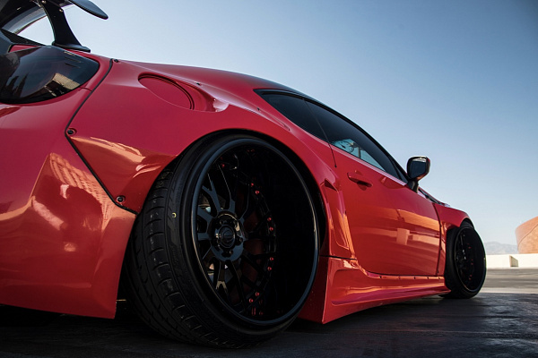 Фото дисков Savini SV70 Черный глянец на Subaru BRZ I