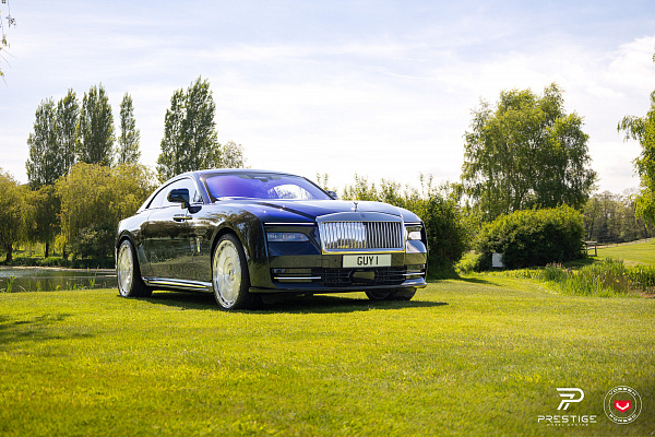 Фото дисков NOVITEC SP3 Глянцевый лак на Rolls-Royce Spectre