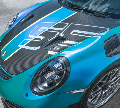 Фото дисков Anrky RS1 на Porsche 911 VII
