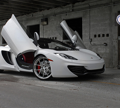 Фото дисков HRE P101 на McLaren 12C
