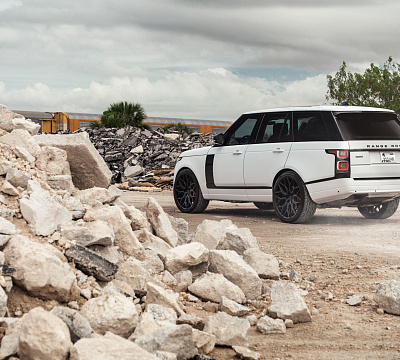 Фото дисков Vossen HF-2 на Land Rover Range Rover IV