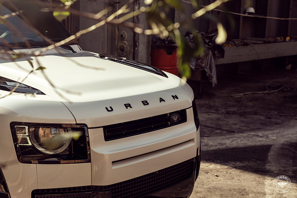 Фото дисков Vossen UV-X Черный глянец на Land Rover Defender II