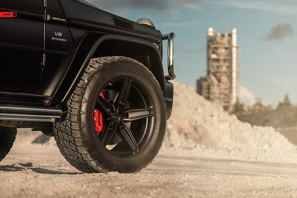 Фото дисков Anrky AN15 Черный сатин на Mercedes-Benz G-Class II