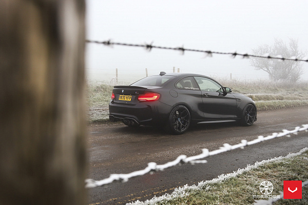 Фото дисков Vossen HF-5 Черный глянец на BMW 2/M2 (F22/F87)