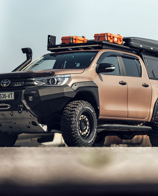 Фото дисков ARSENAL на Toyota Hilux VIII