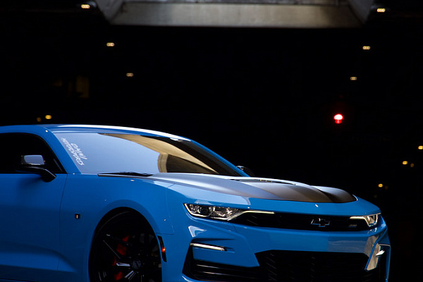 Фото дисков MRR M755 Черный глянец на Chevrolet Camaro VI