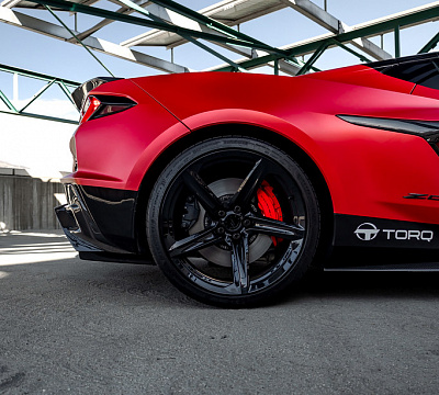 Фото дисков MRR F23 на Chevrolet Corvette C8