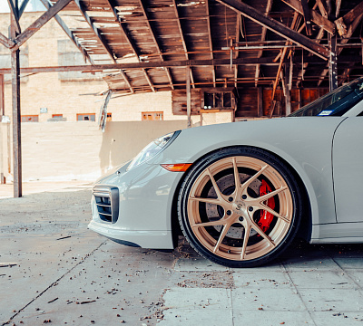 Фото дисков Strasse Wheels SM5RT Deep Concave Duoblock на Porsche 911 VII