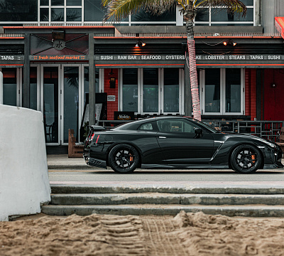 Фото дисков Vossen HF-5 на Nissan GT-R