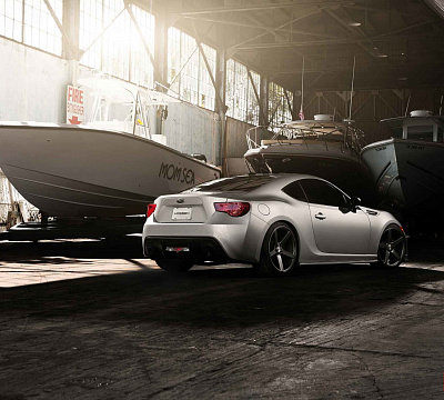 Фото дисков Vossen CV3 на Subaru BRZ I