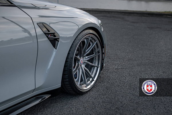 Фото дисков HRE S104SC Глянцевый тонированный лак на BMW 3/M3 (G2x/G80)